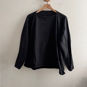 Yeezy YZY Kanye West Vultures Logo Black Long Sleeve Tshirt Size 1